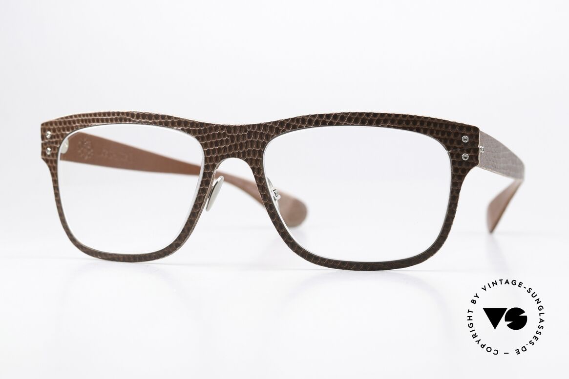 Lucas de Stael Vivarium V06 Glasses From The Vivarium, LUCAS de STAËL, Vivarium V06, size 53/19, color 01, Made for Men