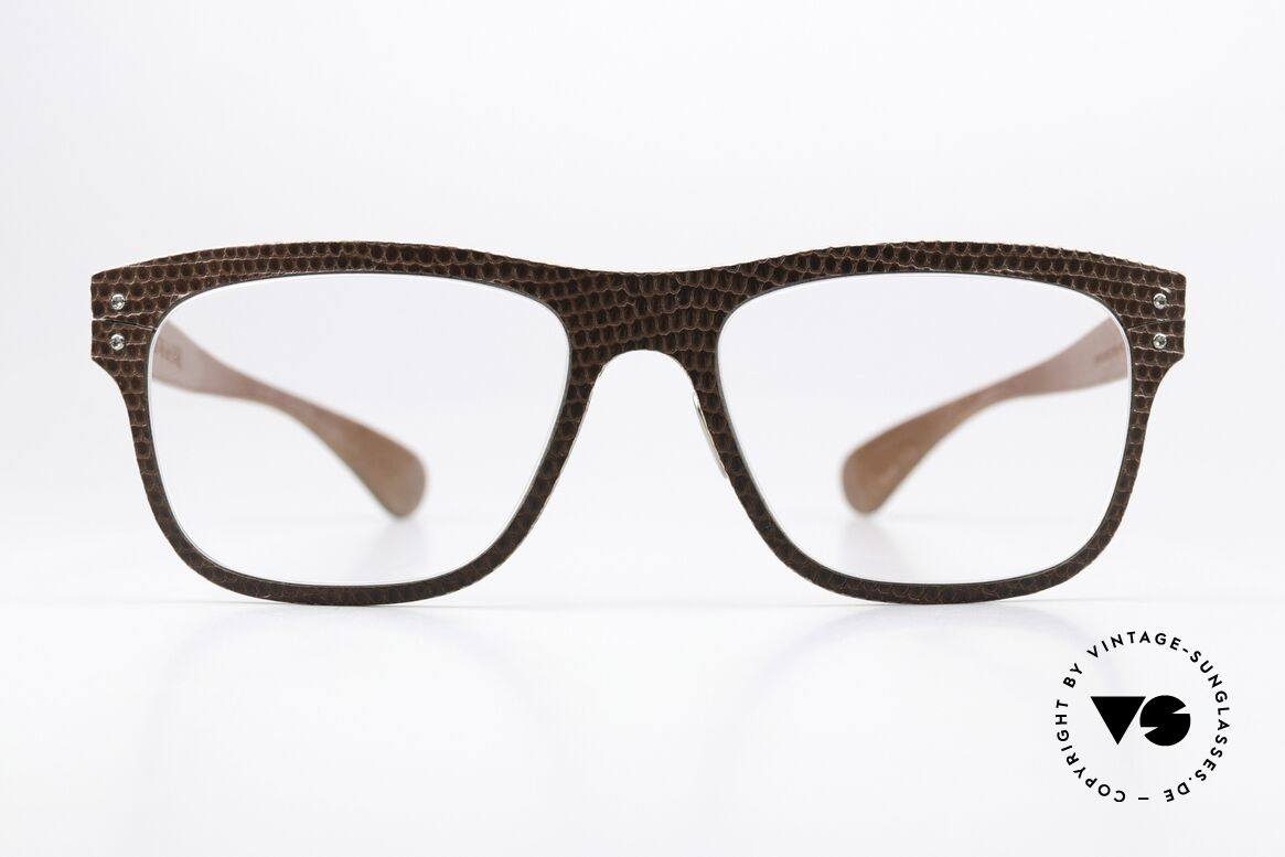 Lucas de Stael Vivarium V06 Glasses From The Vivarium, really unique designer glasses; handmade in France, Made for Men