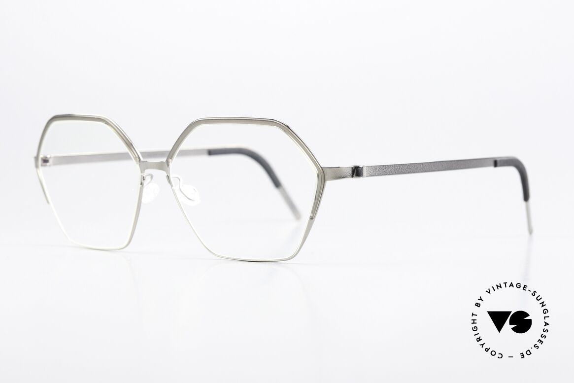 Lindberg 9852 Strip Titanium Designer Glasses For Women, light as a feather but extremely stable & very durable, Made for Women