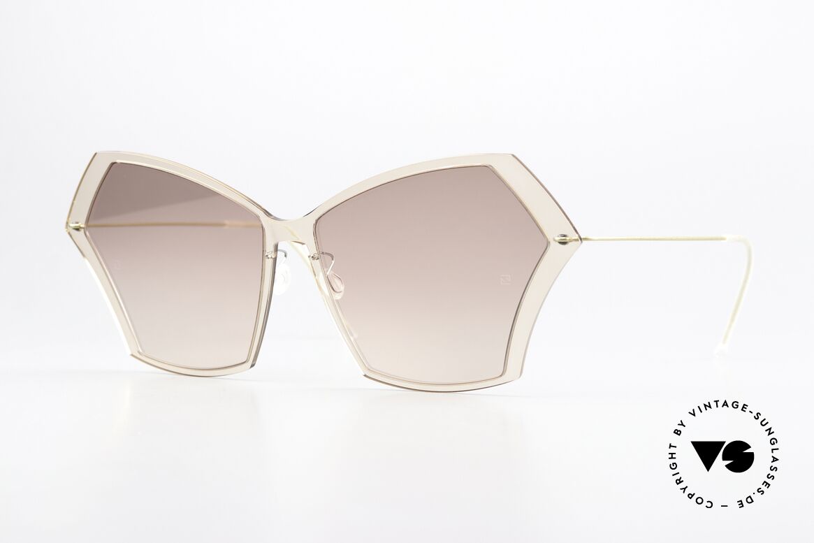 Lindberg 8328 NOW Delicate Oversized Design, elegant Lindberg N.O.W. women's sunglasses, Made for Women