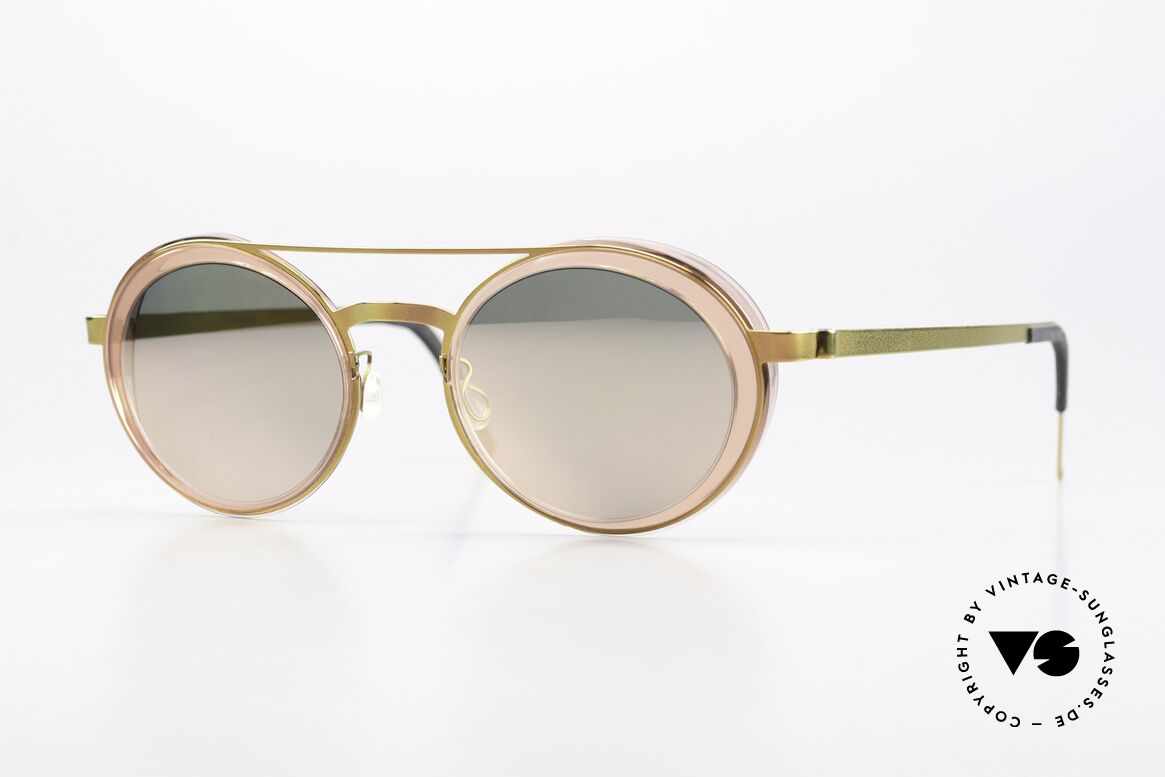 Lindberg 8410 Sun Titan Shades With Side Blinds, great Lindberg Sun Titanium women's sunglasses, Made for Women