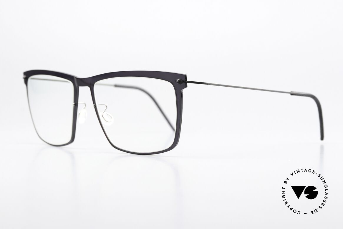 Lindberg 6515 NOW Angular Designer Eyewear, high quality composite material & titanium temples, Made for Men and Women