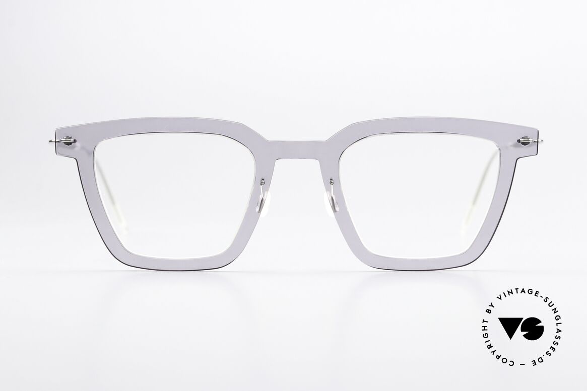 Lindberg 6585 NOW Interesting Designer Eyewear, square model 6585, size 48/24, for ladies and gents, Made for Men and Women