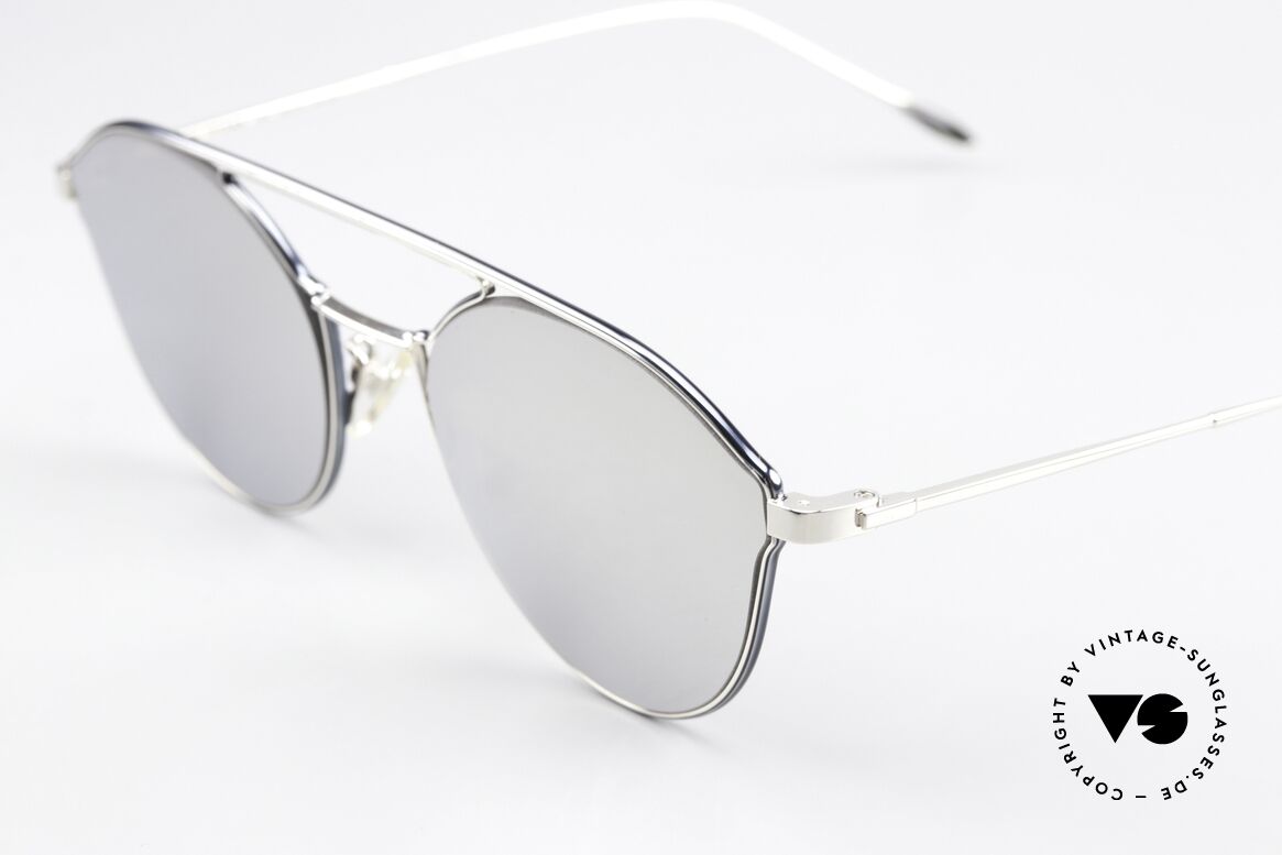 Yuichi Toyama US-016 Silver Mirrored Sun Lenses, for everyone who appreciates something special, Made for Women