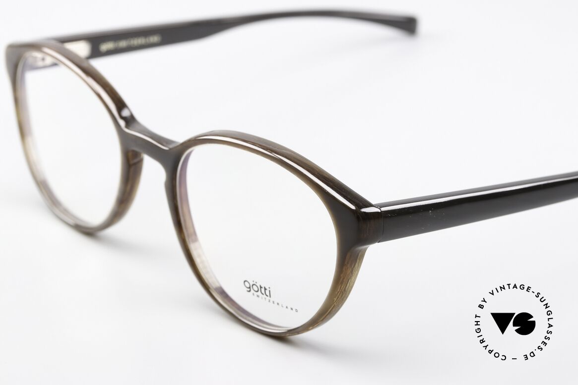 Götti Basti Genuine Horn Ladies Frame, every model (made of horn) looks individual / unique, Made for Women