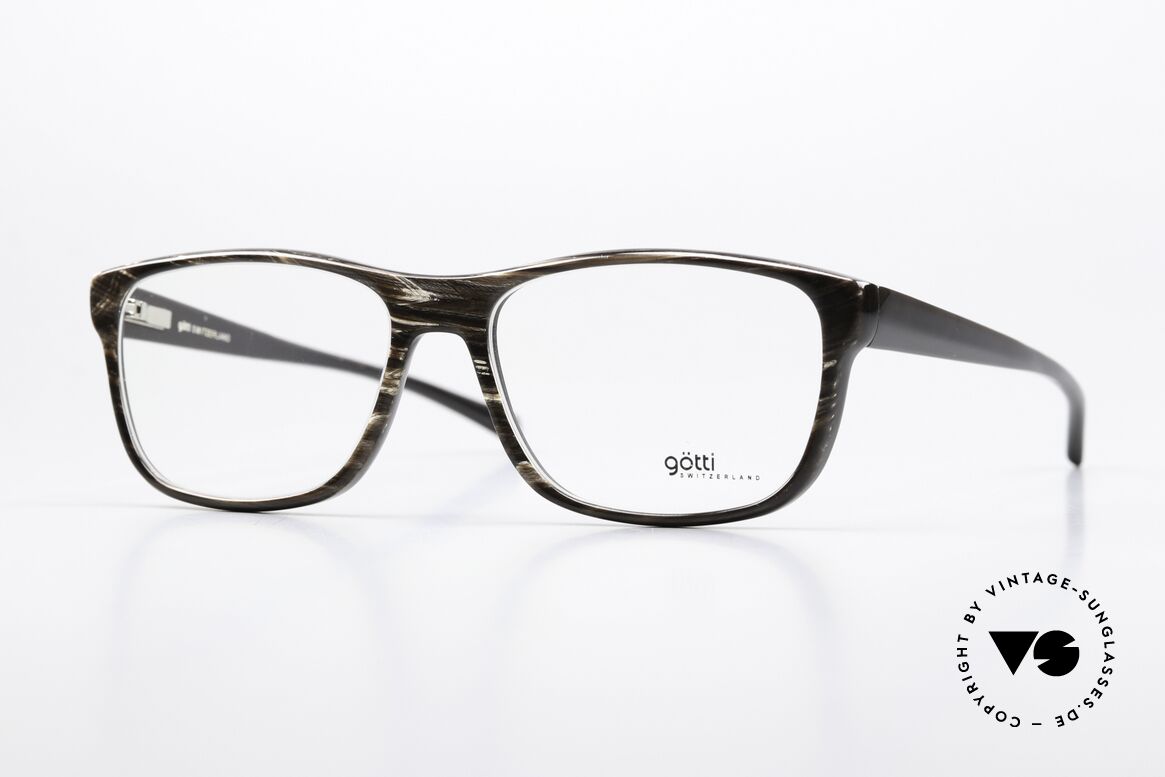 Götti Babar Regular Retail Price 999€, Goetti Babar BM horn eyeglasses in size 54/17, 145, Made for Men and Women