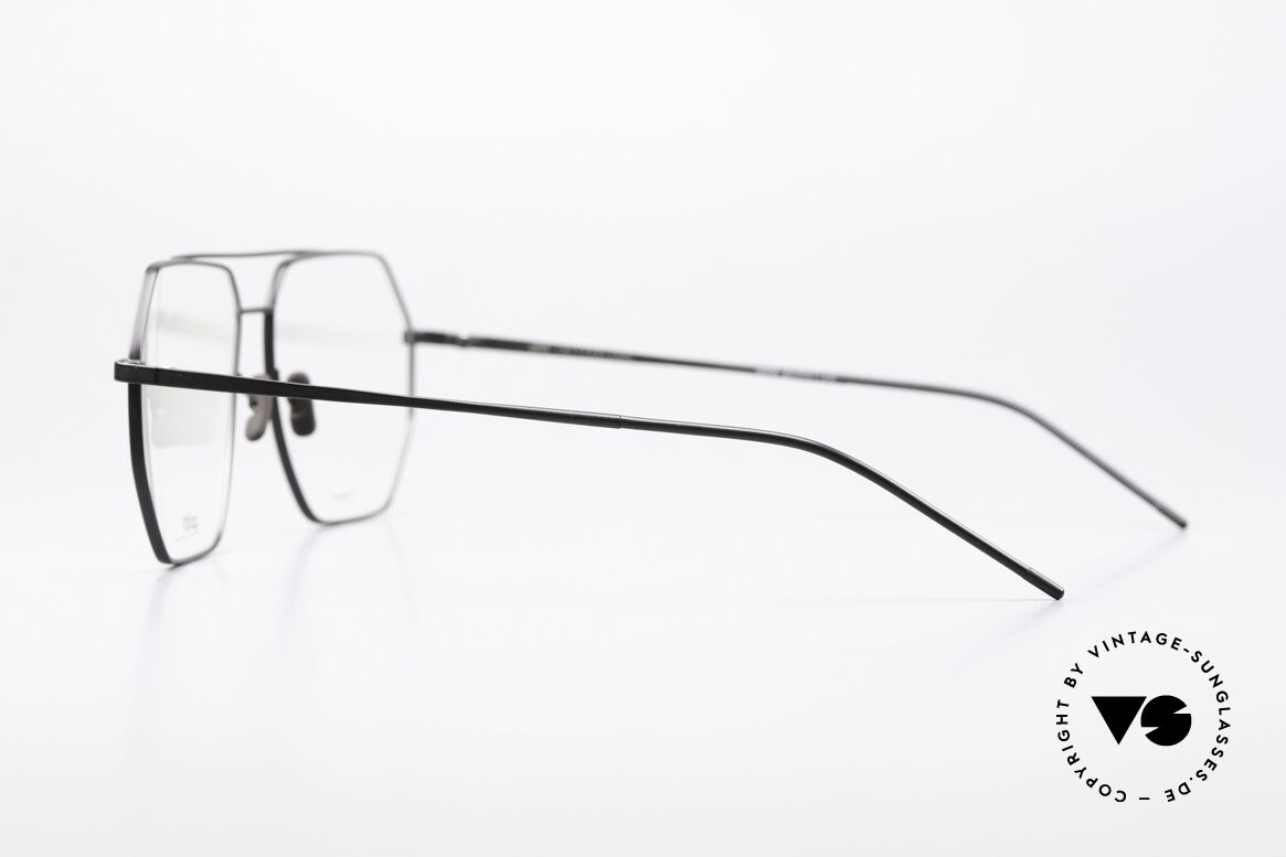 Götti Dice Square XL Titanium Specs, unworn designer piece from 2019, with hard case, Made for Men