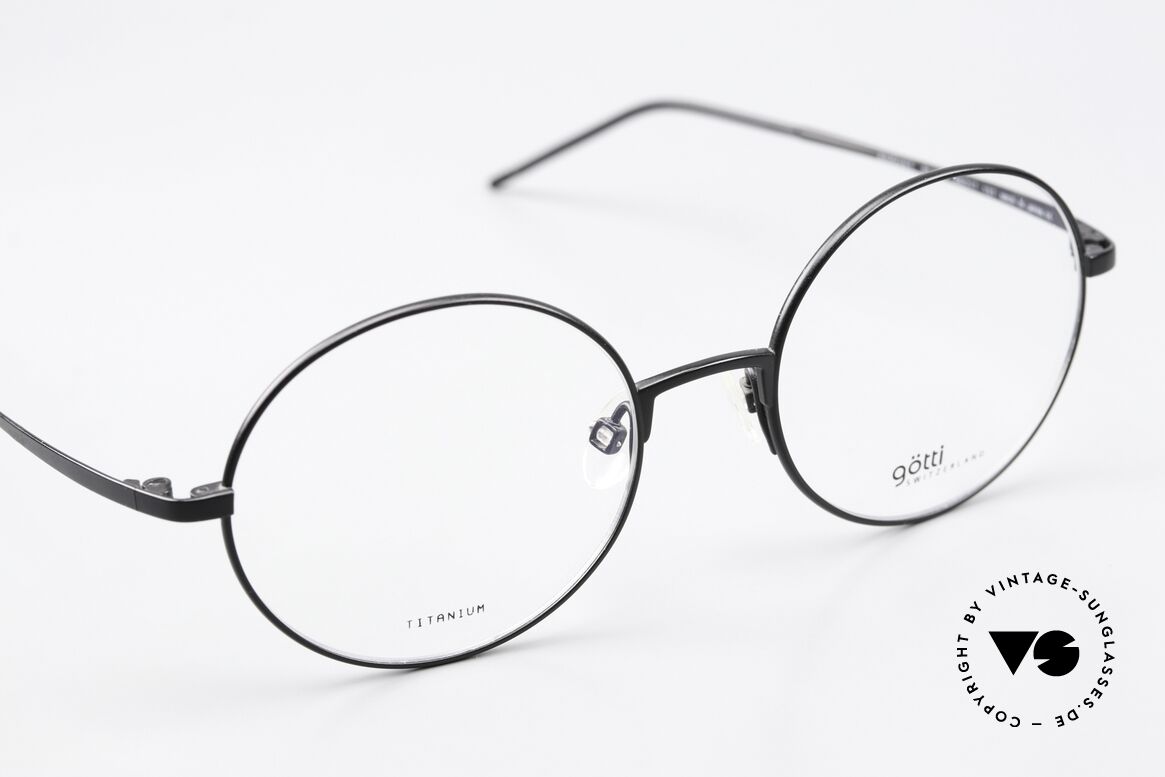Götti August Round Titanium Glasses, Size: medium, Made for Men and Women