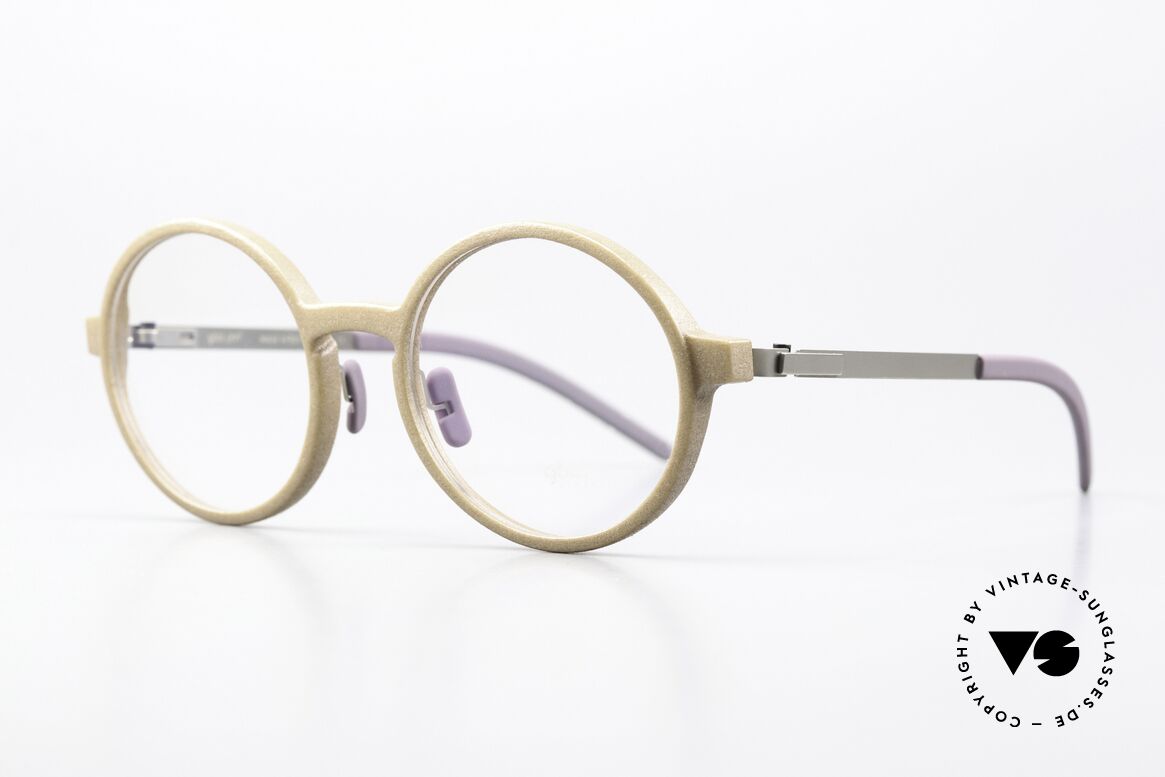 Götti Dumu Round Frame Small Heads, robust & comfortable: rather a small glasses size, Made for Men and Women