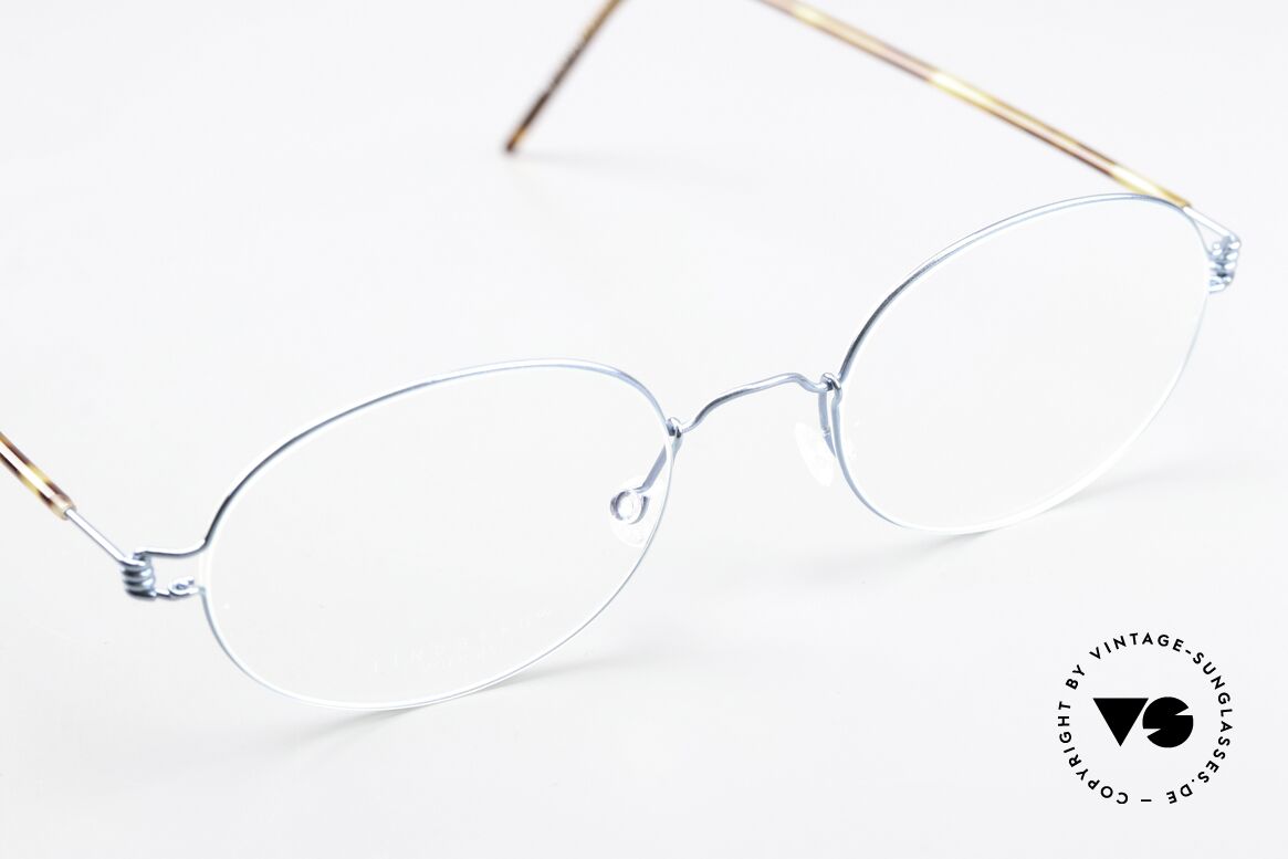 Lindberg York Air Titan Rim Oval Eyeglasses Titanium, unworn, NOS, with original magnetic case by Lindberg, Made for Men and Women