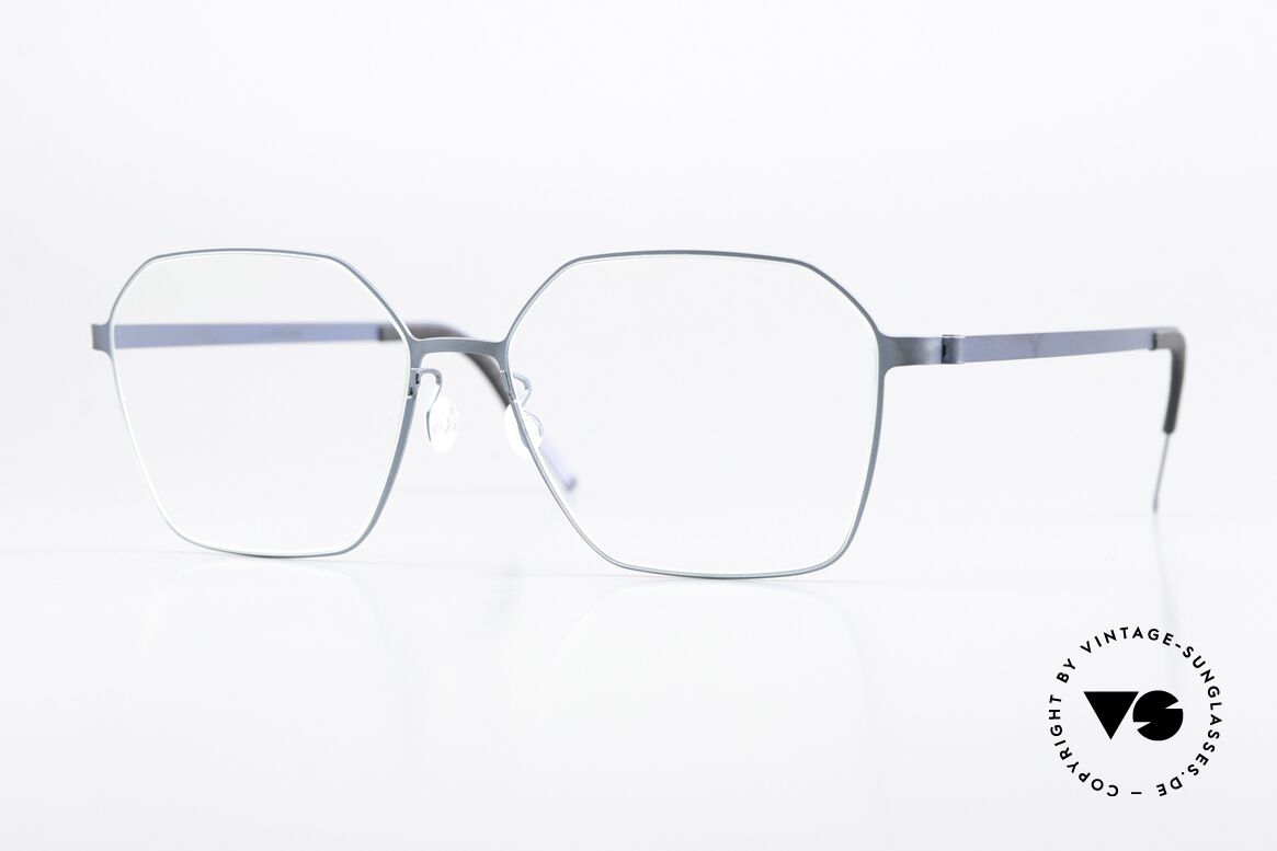 Lindberg 9624 Strip Titanium Ladies Glasses Titanium Teal, beautiful women's glasses by Lindberg Strip Titanium, Made for Women