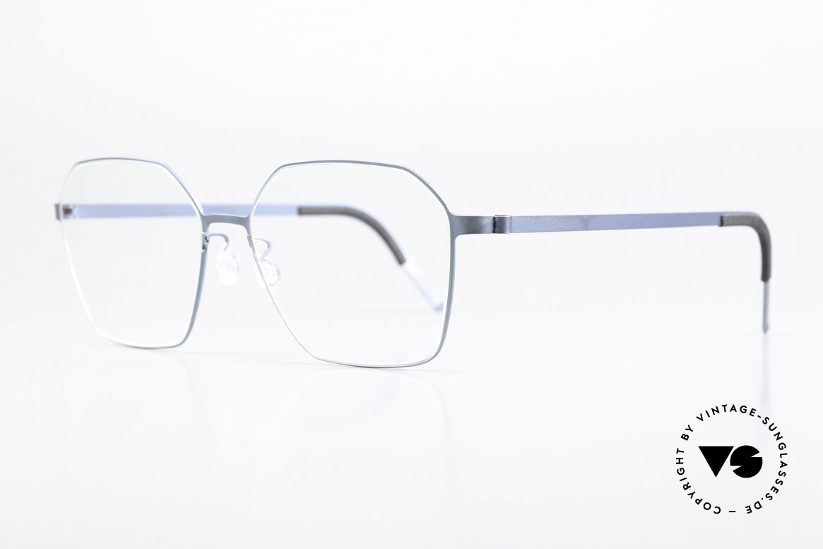 Lindberg 9624 Strip Titanium Ladies Glasses Titanium Teal, light as a feather but extremely stable & very durable, Made for Women