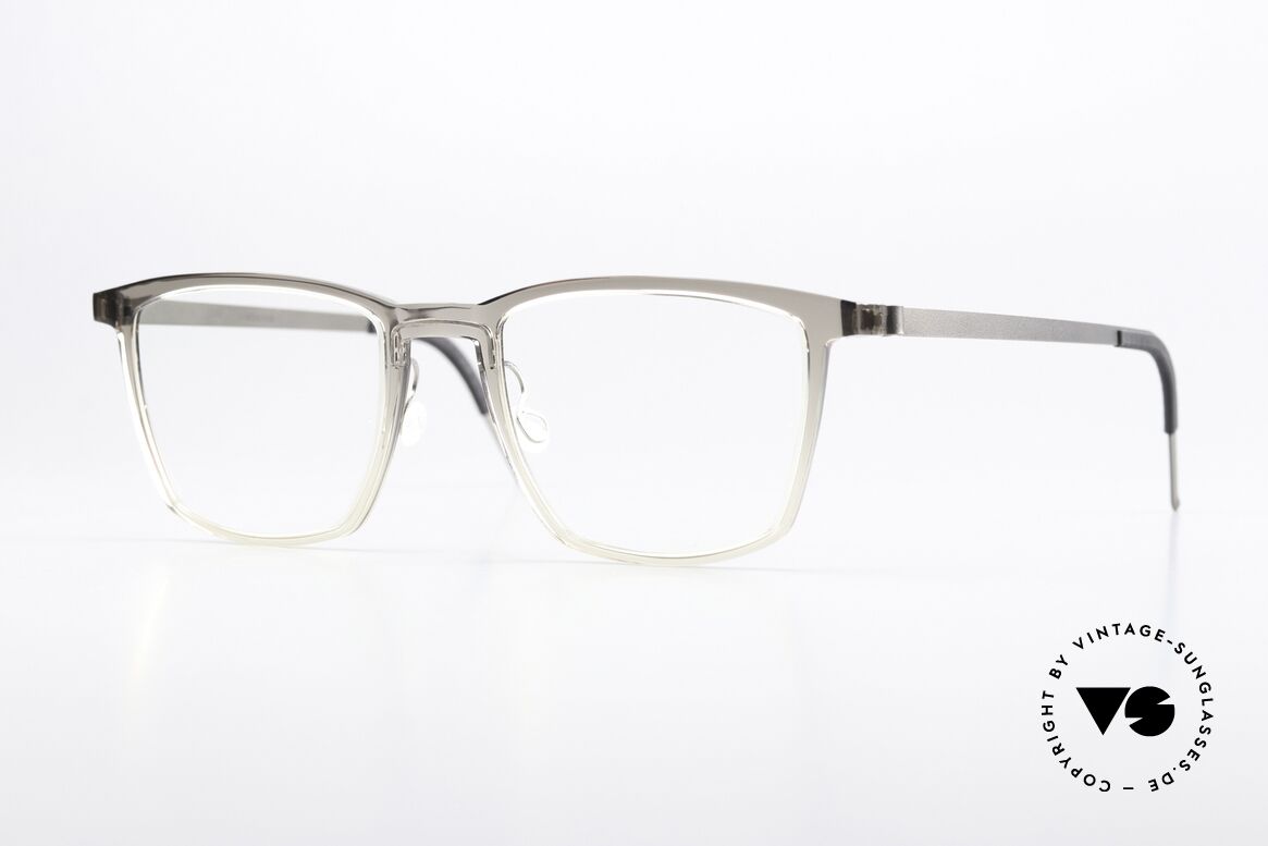 Lindberg 1260 52 Acetanium Square Designer Eyewear, square Lindberg glasses from the Acetanium Series, Made for Men and Women