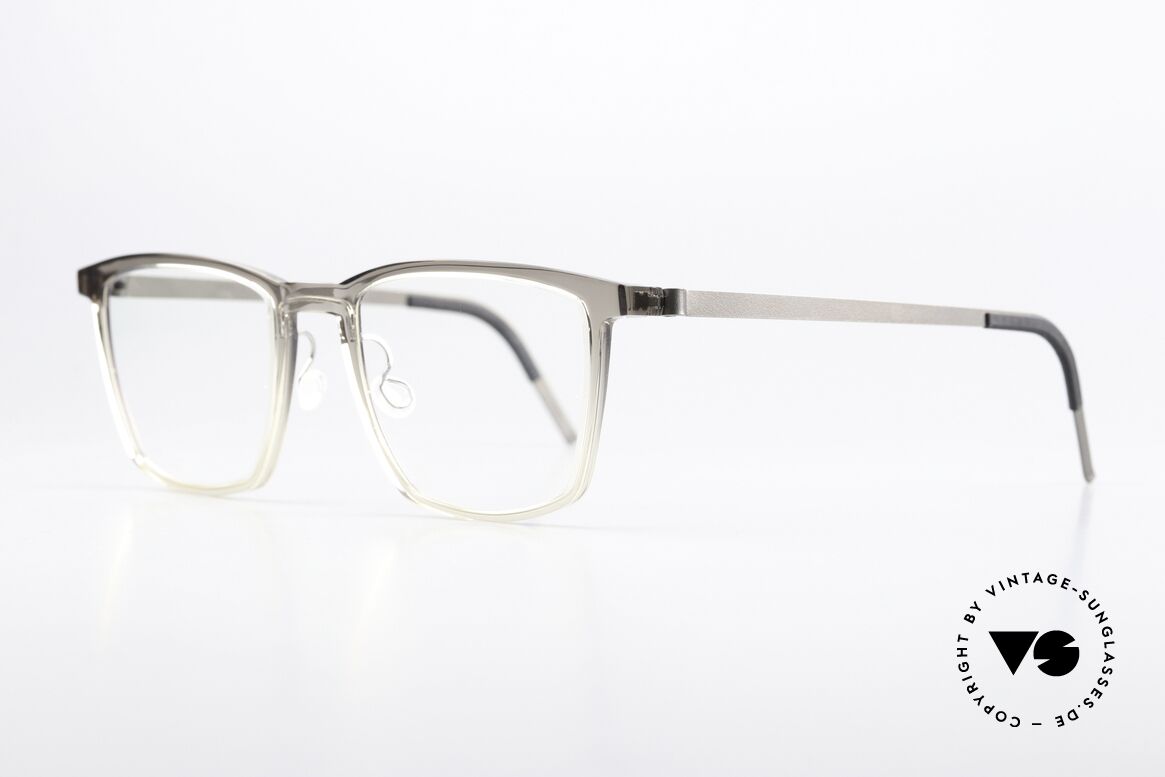 Lindberg 1260 52 Acetanium Square Designer Eyewear, great frame made of acetate & titanium combination, Made for Men and Women