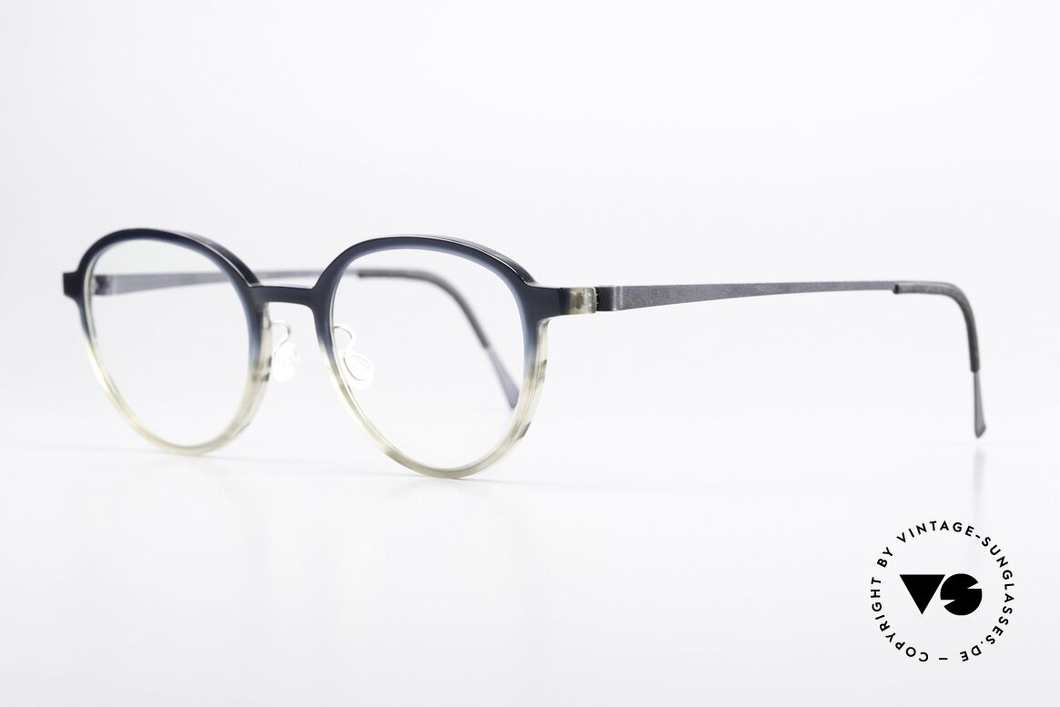 Lindberg 1176 Acetanium Frame From Blue To Gray, model 1176, size 49/20: made of acetate & titanium, Made for Men and Women