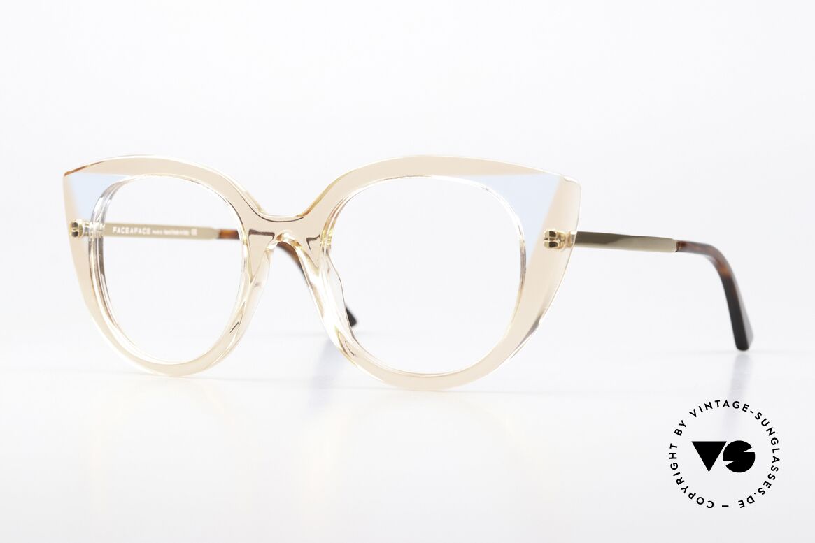 Face a Face Prism 1 Cateye Women's Glasses, Face a Face glasses, Prism 1, size 52-20, c. 2029, Made for Women