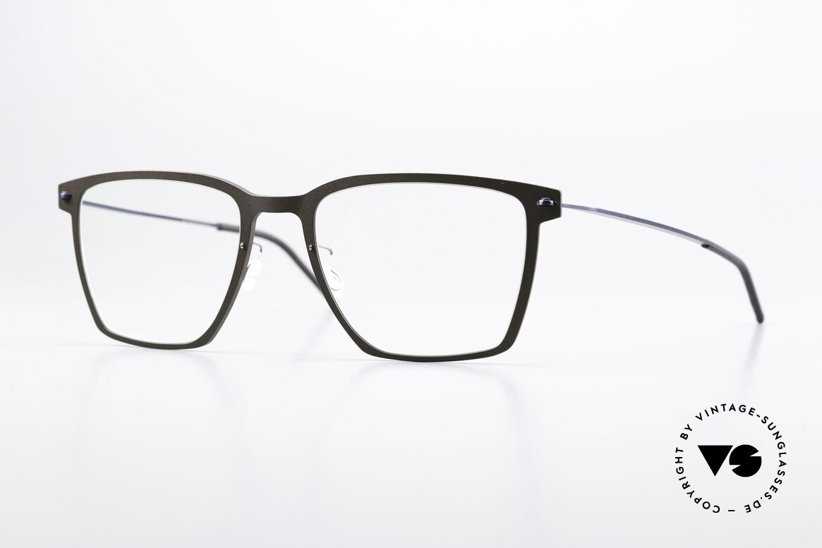 Lindberg 6554 NOW Dark Brown And Dark Blue, Lindberg eyeglasses from the NOW or N.O.W. series, Made for Men and Women