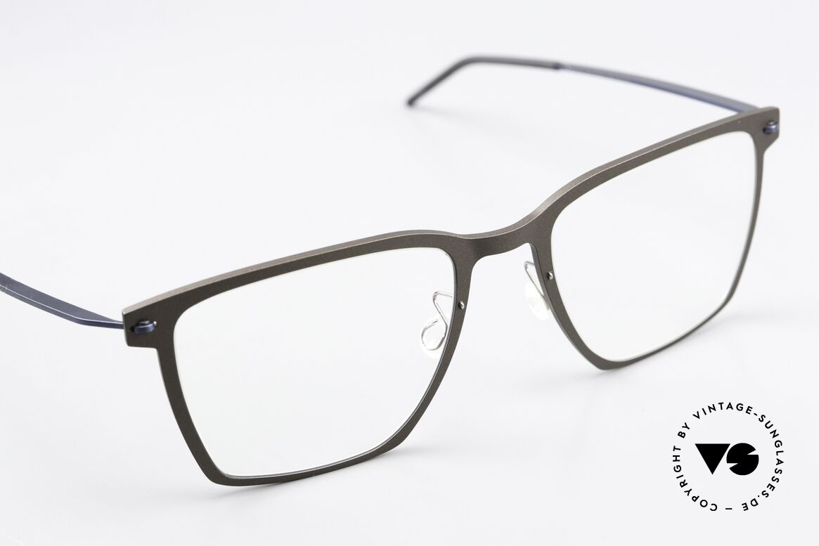 Lindberg 6554 NOW Dark Brown And Dark Blue, can already be described as 'vintage Lindberg' frame, Made for Men and Women