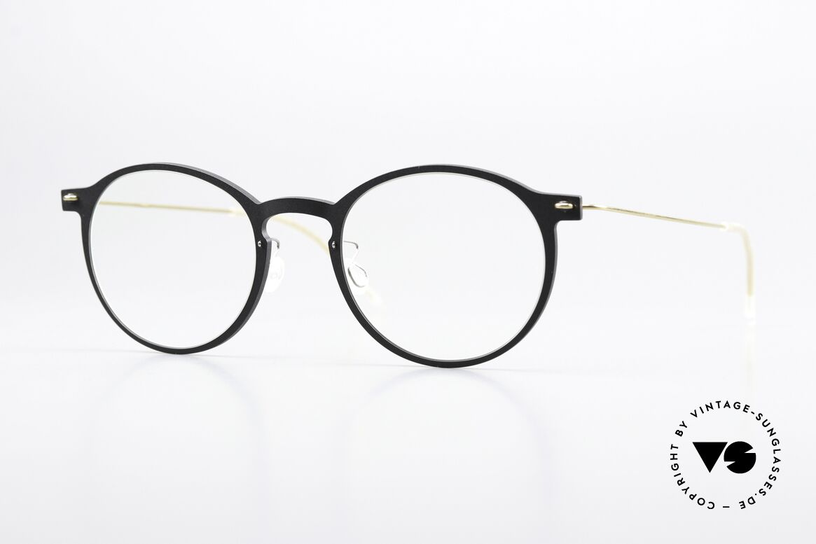 Lindberg 6541 NOW Dull Black And Matt Gold, Lindberg eyeglasses from the NOW or N.O.W. series, Made for Men and Women Lindberg 6541 NOW Dull Black And Matt Gold, Lindberg eyeglasses from the NOW or N.O.W. series, Made for Men and Women