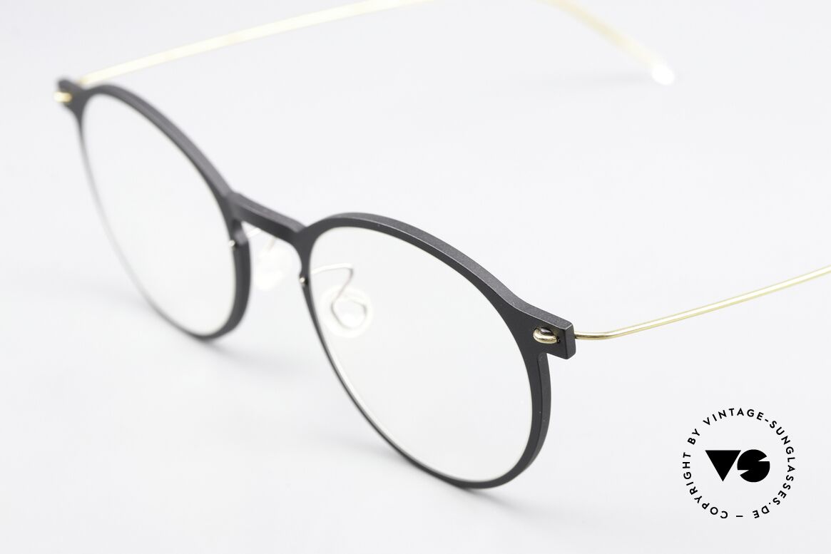 Lindberg 6541 NOW Dull Black And Matt Gold, high quality composite material & titanium temples, Made for Men and Women Lindberg 6541 NOW Dull Black And Matt Gold, high quality composite material & titanium temples, Made for Men and Women