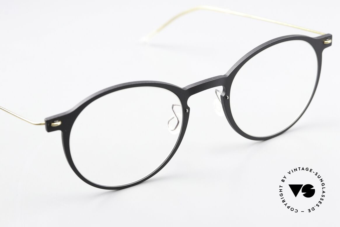 Lindberg 6541 NOW Dull Black And Matt Gold, can already be described as 'vintage Lindberg' frame, Made for Men and Women Lindberg 6541 NOW Dull Black And Matt Gold, can already be described as 'vintage Lindberg' frame, Made for Men and Women