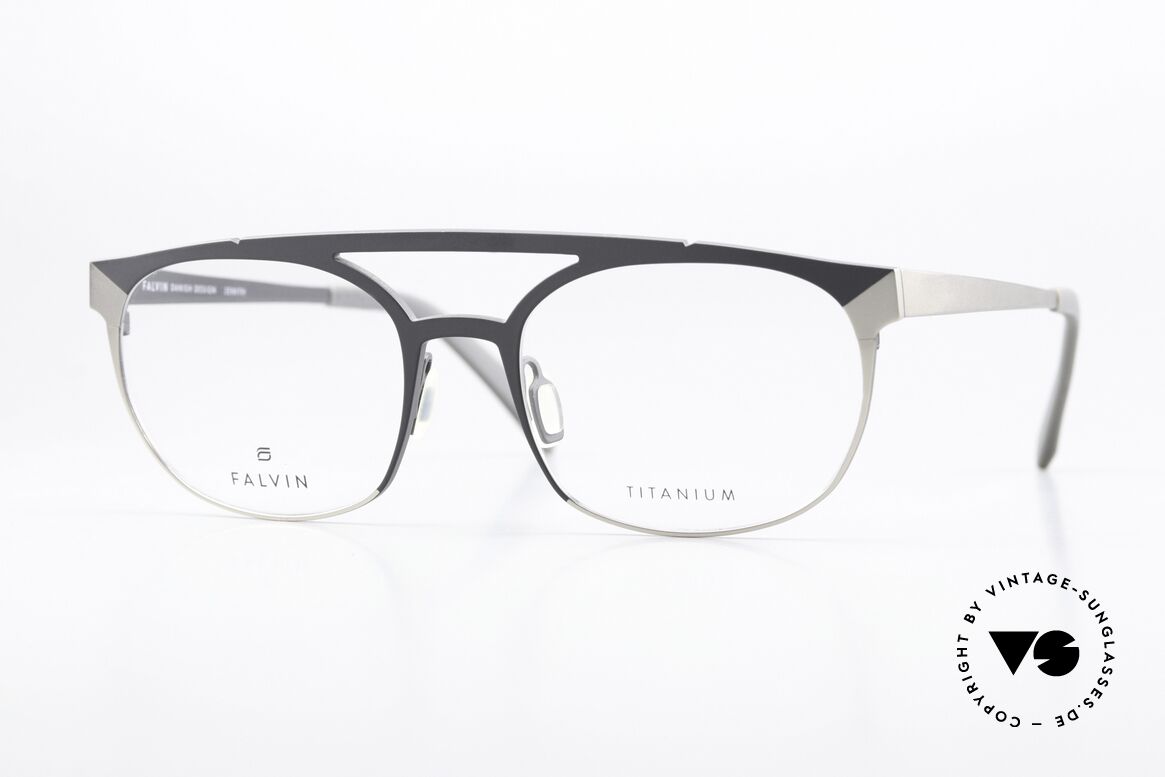 Falvin Zenith Cool Danish Frame Design, FALVIN Eyewear = Titanium glasses from Denmark, Made for Men and Women