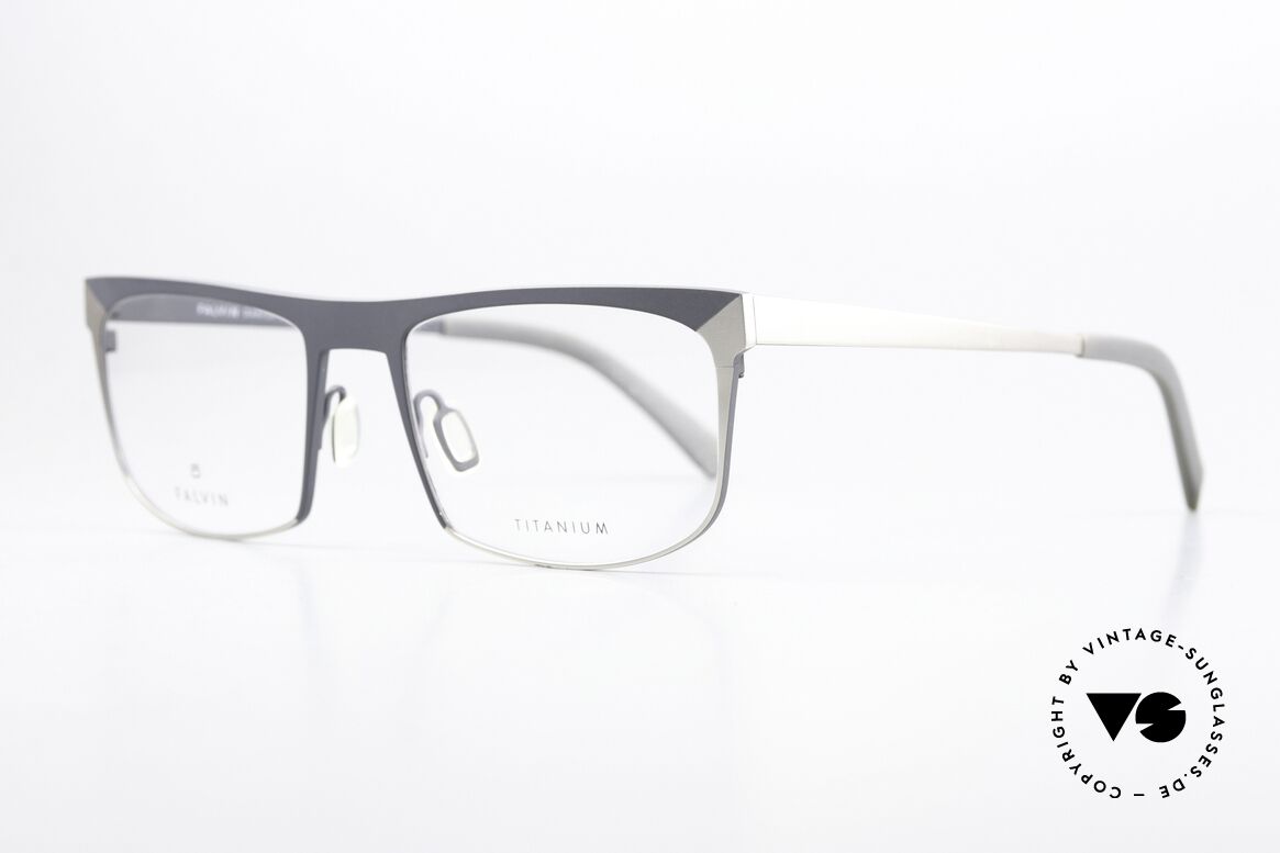 Falvin Helios Insider Titanium Eyewear, unisex model HELIOS in size 55-19, color M3 - M4, Made for Men and Women