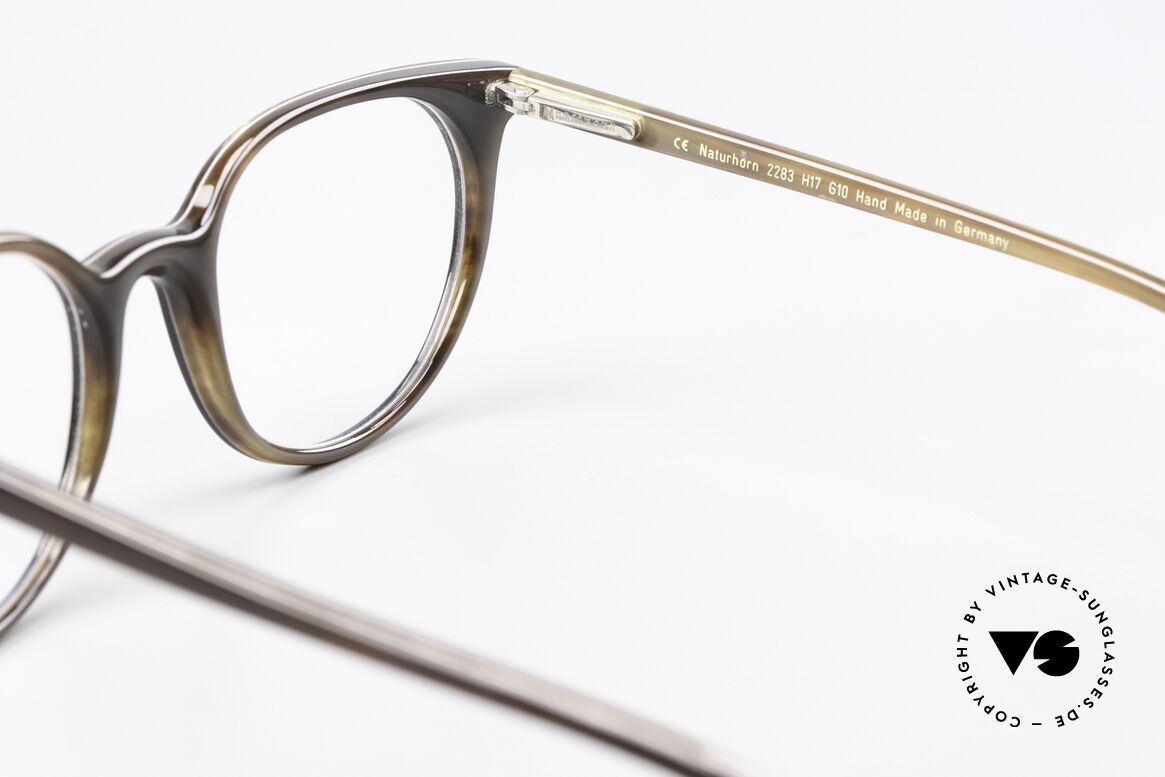 Hoffmann 2283 Specs Made Of Natural Horn, Size: small, Made for Women