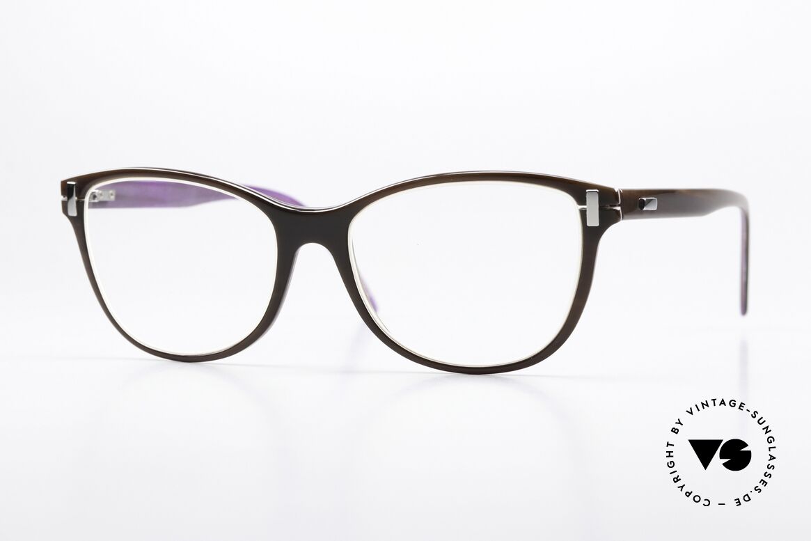 Hoffmann V7775 Colored Natural Horn Frame, Hoffmann Natural Eyewear model V7775 1165 GunG G02, Made for Women