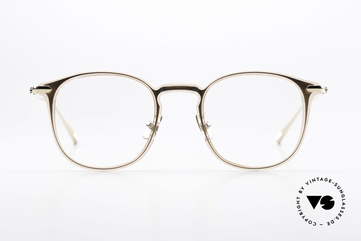 Yuichi Toyama Chloé Minimalist Panto Eyeglasses, puristic designer eyeglasses made of ß-TITANIUM, Made for Men and Women