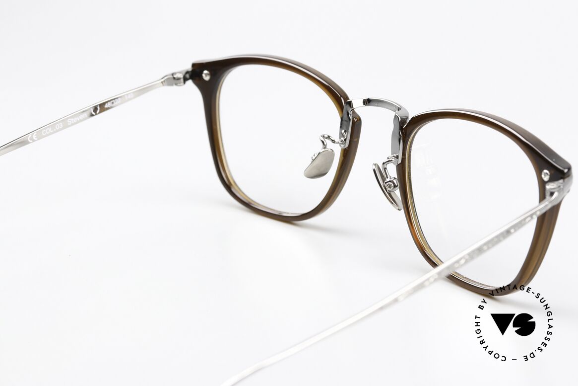 Yuichi Toyama Steven High End Japanese Eyewear, unworn model from 2017 (for design lovers) + YT case, Made for Men and Women