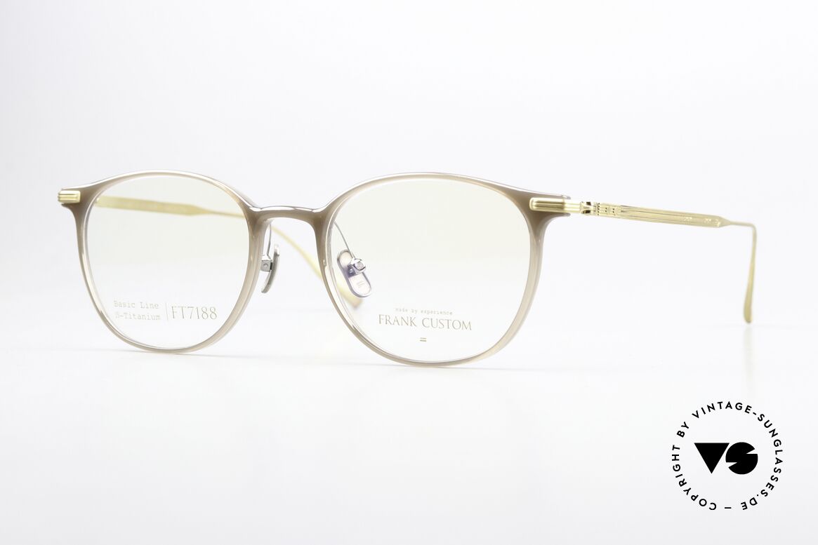 Frank Custom FT7188 Insider Frame Made In Korea, Frank Custom Eyeglasses, FT7188, size 51-120, 142, Made for Men and Women