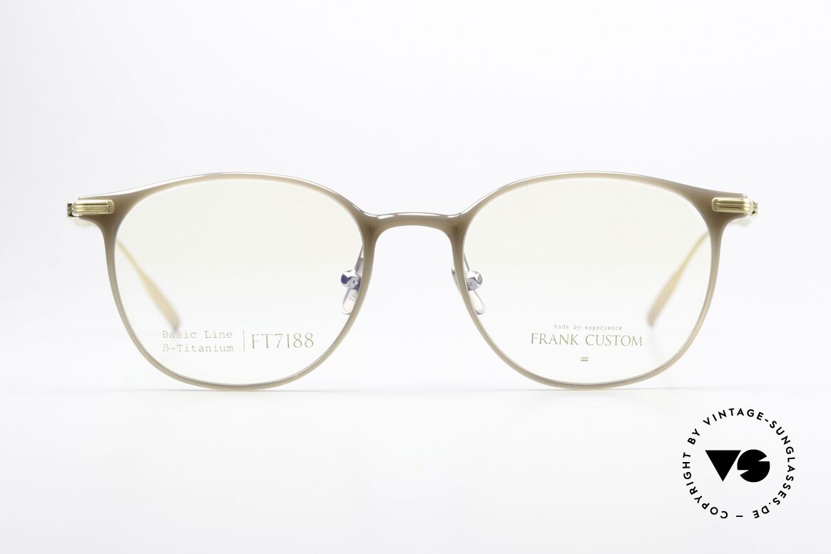 Frank Custom FT7188 Insider Frame Made In Korea, the Korean eyewear brand in TOP-NOTCH quality!, Made for Men and Women