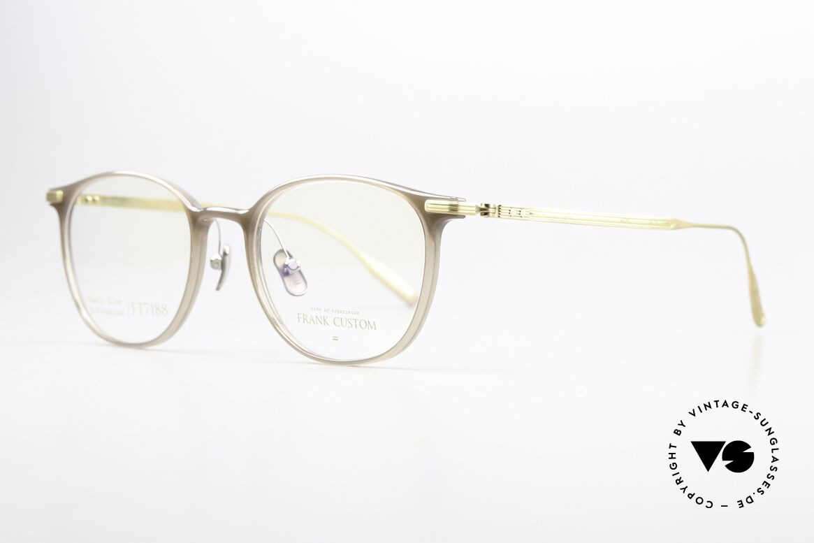 Frank Custom FT7188 Insider Frame Made In Korea, a sophisticated classic style frame with intelligent, Made for Men and Women