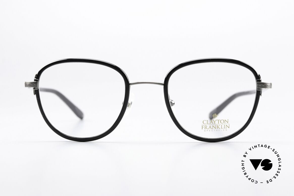 Clayton Franklin 620 Insider Frame Made In Japan, brand named after the inventor of bifocal glasses, Made for Men and Women