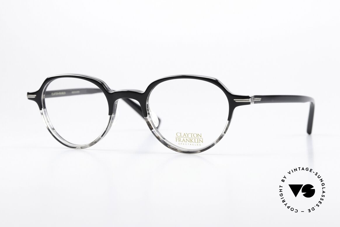 Clayton Franklin 759 Unisex Frame Made In Japan, Clayton Franklin Spectacles, 759, size 46-21, 145, Made for Men and Women
