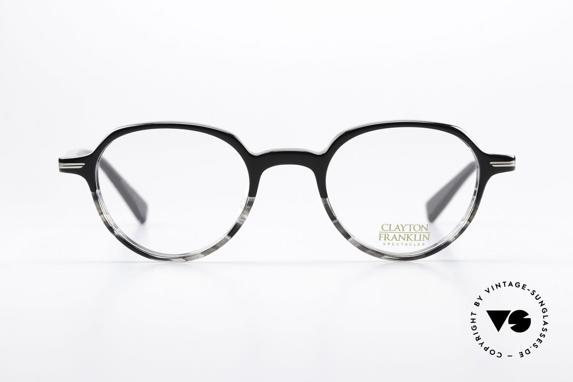 Clayton Franklin 759 Unisex Frame Made In Japan, brand named after the inventor of bifocal glasses, Made for Men and Women