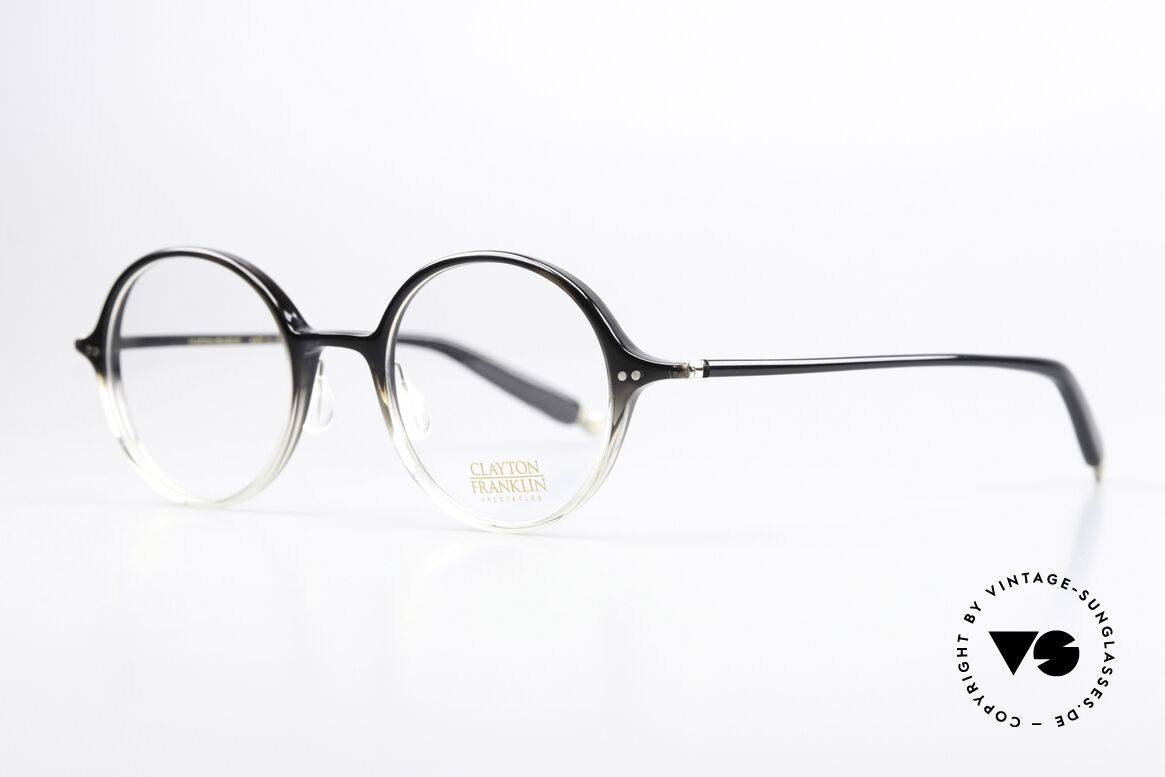 Clayton Franklin 735 Round Frame Made In Japan, Benjamin Franklin (founding father of the USA), Made for Men and Women