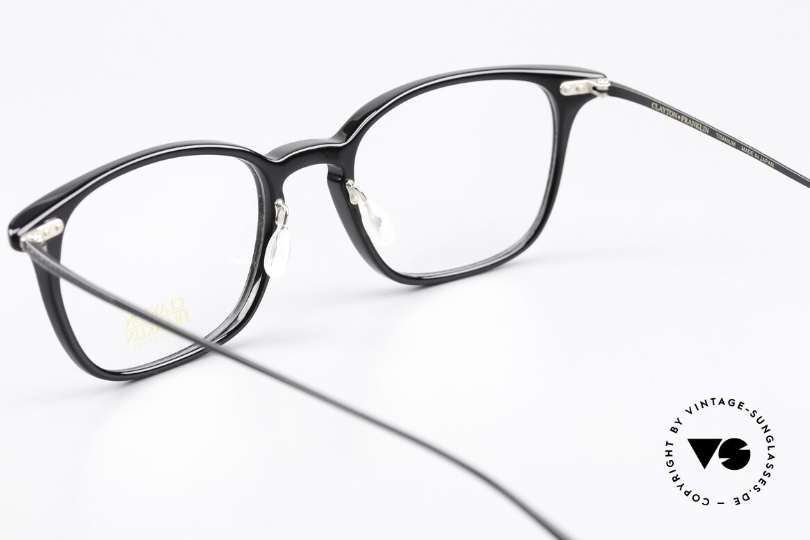 Clayton Franklin 764 Square Eyewear From Japan, Size: small, Made for Men and Women