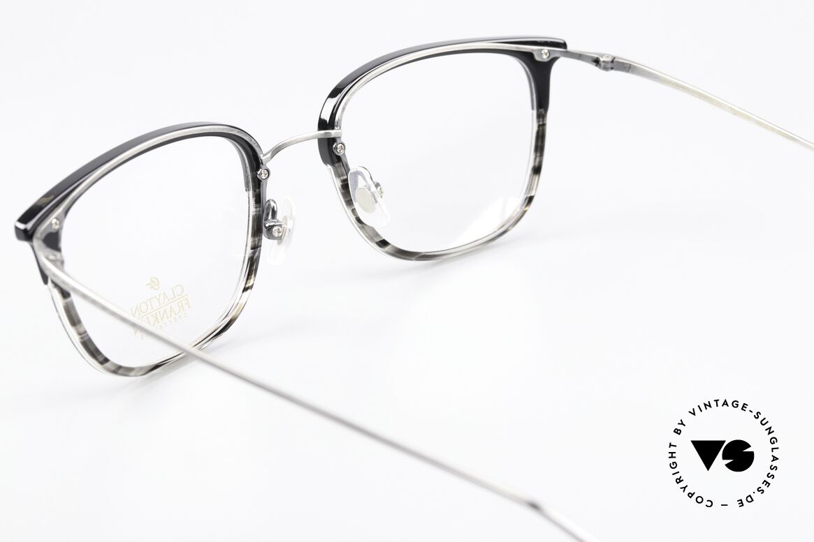 Clayton Franklin 615 Designer Frame From Japan, Size: large, Made for Men and Women