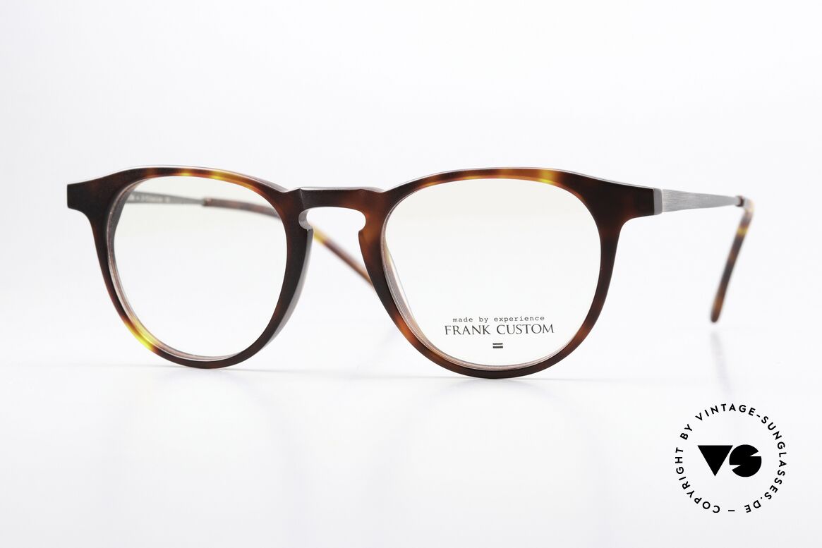 Frank Custom FA6105 Korean Panto Eyeglasses, Frank Custom Eyeglasses, FA6105, size 47-21, 148, Made for Men and Women