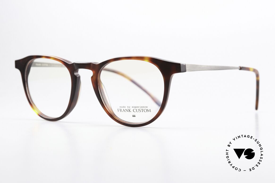 Frank Custom FA6105 Korean Panto Eyeglasses, a sophisticated classic style frame with intelligent, Made for Men and Women