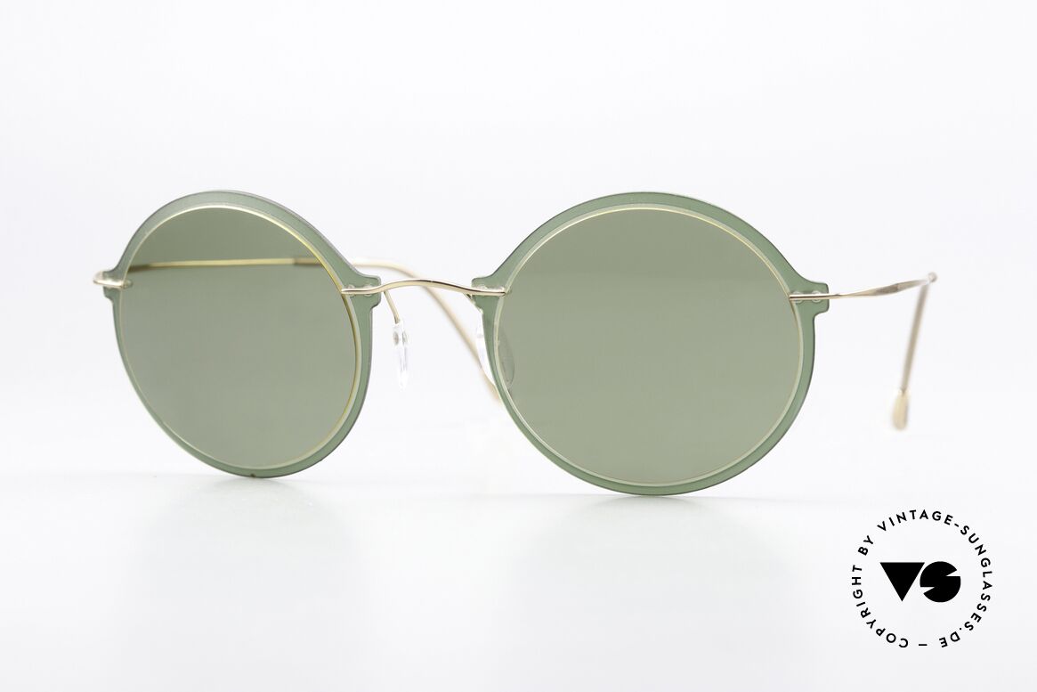 Silhouette 9908 Minimalist Sunglasses Round, lightweight, minimalist Silhouette sunglasses, Made for Men and Women