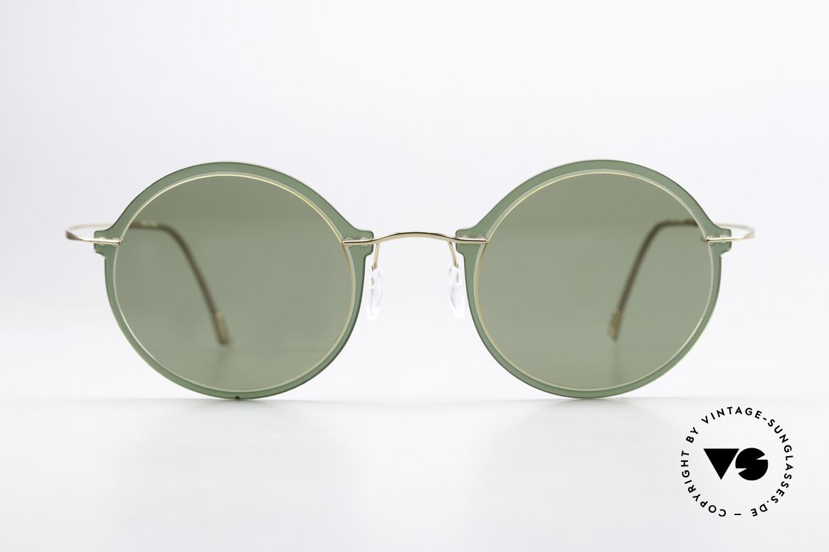 Silhouette 9908 Minimalist Sunglasses Round, model 9908 in collaboration with Wes Gordon, Made for Men and Women