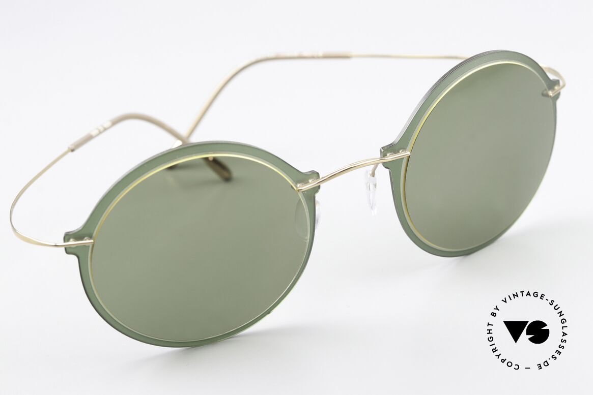 Silhouette 9908 Minimalist Sunglasses Round, unworn pair; stylish & timeless at the same time, Made for Men and Women