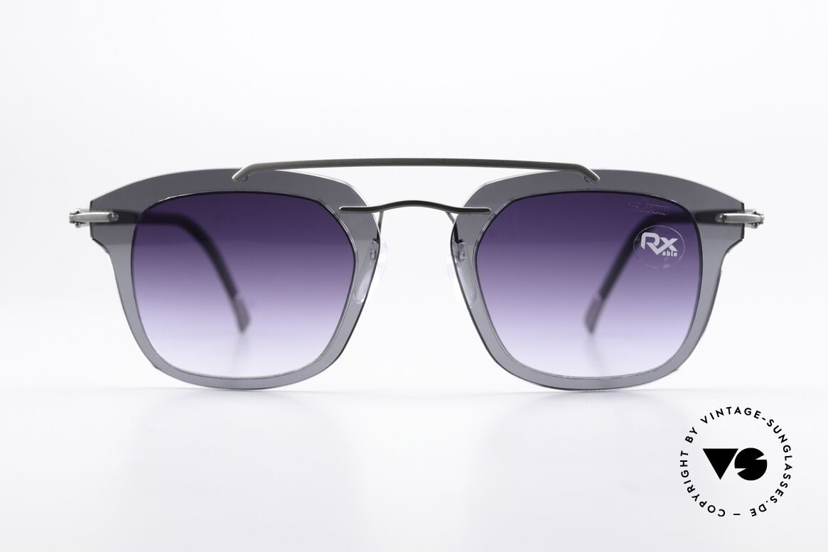 Silhouette 8690 Titan Frame Plastic Front, the Explorer Line Extension series from 2017, Made for Men and Women