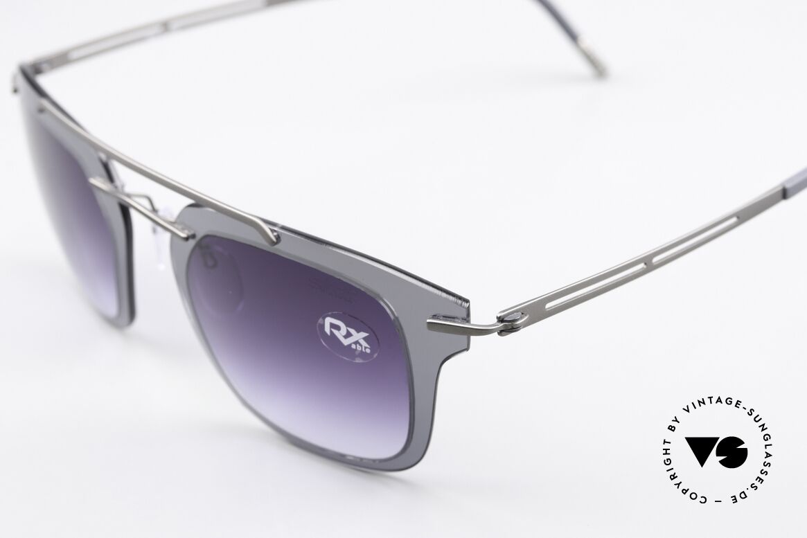 Silhouette 8690 Titan Frame Plastic Front, rimless titanium frame with plastic lens front, Made for Men and Women