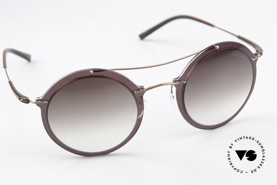 Silhouette 8705 Lightweight Round Shades, unworn 2019 model; noble & very comfortable, Made for Men and Women
