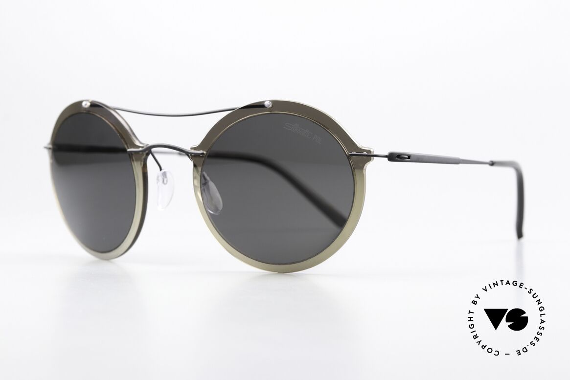 Silhouette 8705 With Polarized Sun Lenses, lightweight, minimalist sunglasses (only 12g), Made for Men and Women
