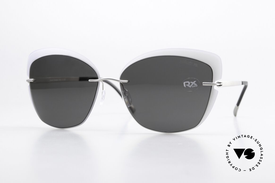 Silhouette 8166 Accent Shades Collection, Silhouette sunglasses; model 8166, 75, 6500, Made for Women
